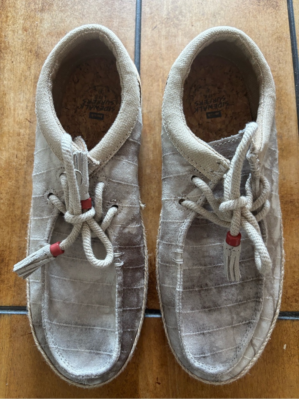 Sanuk Women's Shaka Lite SL Tie-Dye Shoes in the Safari colorway - Picture 3 of 8